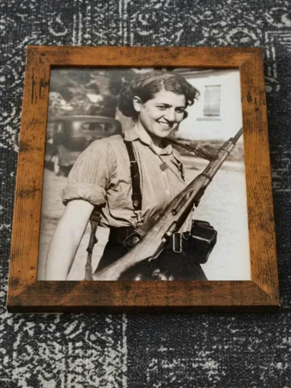 Sara Ginaite WW2 Jewish Partisan Photo Print 8x10 Vintage WWII Wall Decor Art